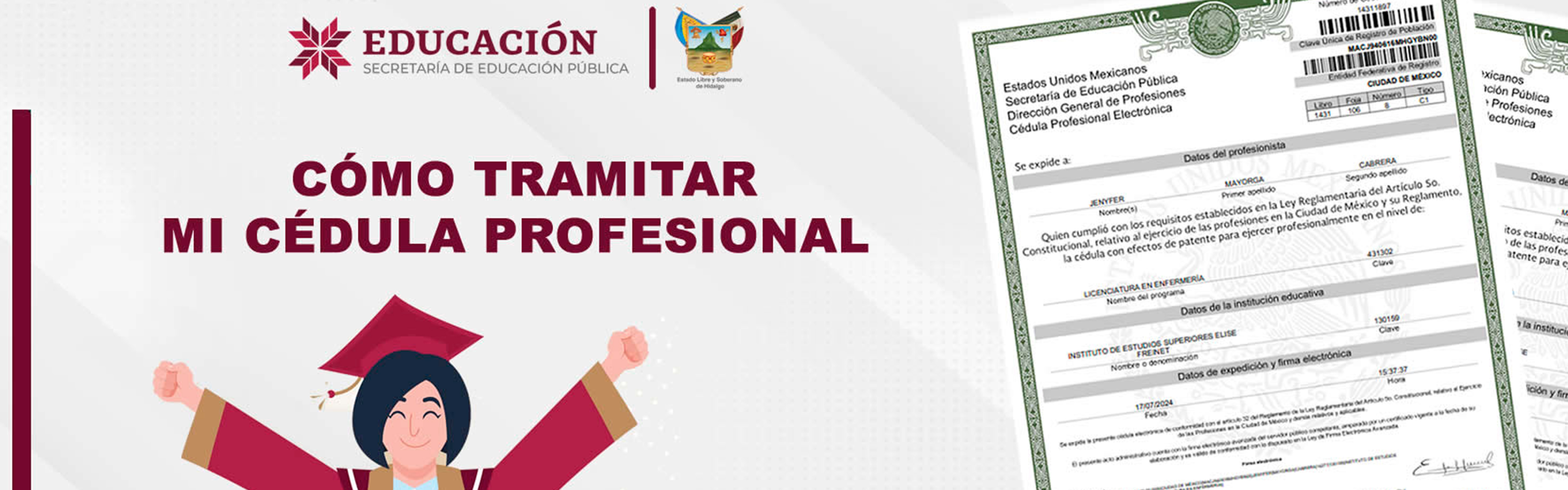 Como tramitar tu cédula profesional